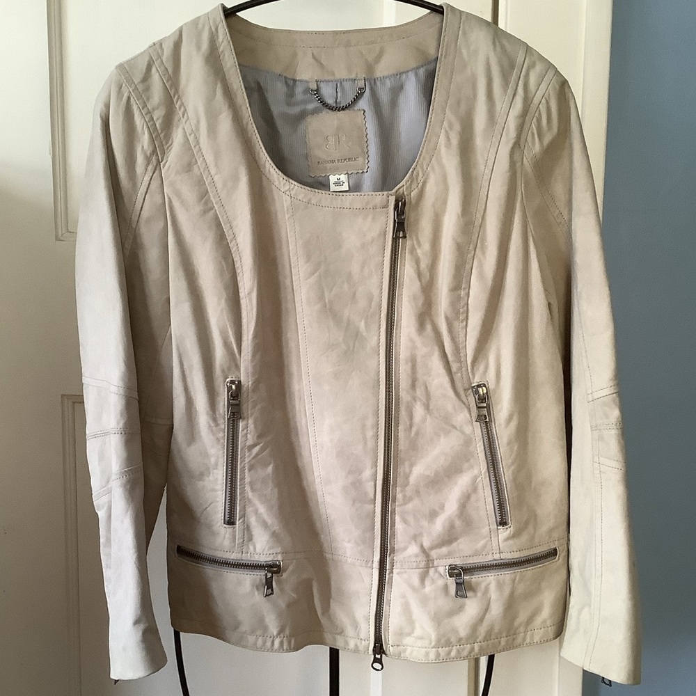 NWOT BR Leather Jacket